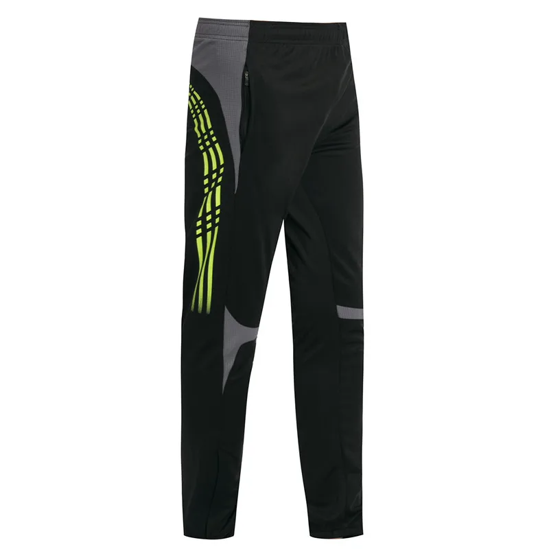 Men Football Training Pants Breathable Sport Pants Running Zipper Pockets Jogging Basketball Cycling Sports Trousers