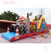 15x3m team work game inflatable obstacle course,giant commercial inflatable obstacle course rush race game bouncy slide 4