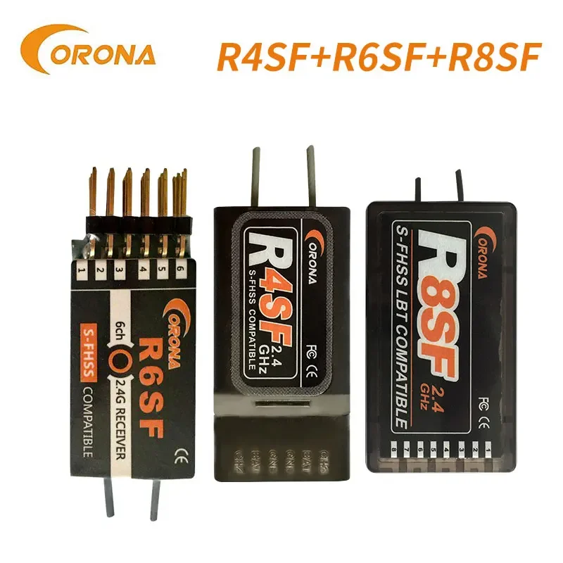 Multi-Channel S-FHSS/FHSS Receiver for RC Vehicles and Aircraft