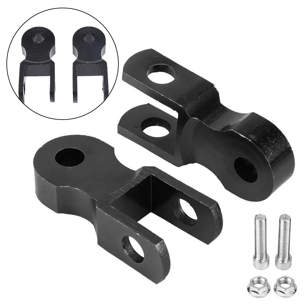 Motorcycle Accessories Rear-Shock Absorber Risers 77mm Black Absorber Riser Risers CNC Motorbike Height