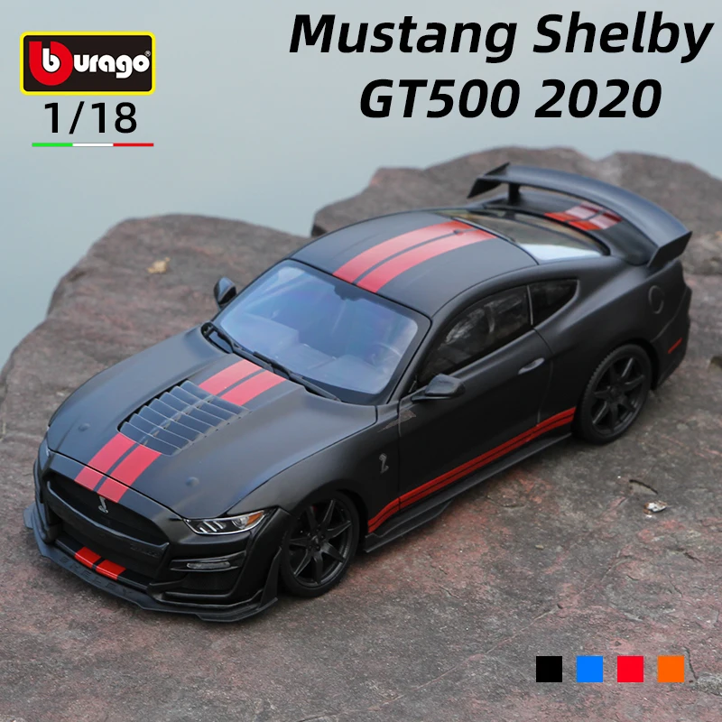 

Maisto 1:18 Ford Mustang Shelby GT500 2020 Alloy Car Model Large Size Die Cast Vehicles Toys Diecast Voiture Gift Collection