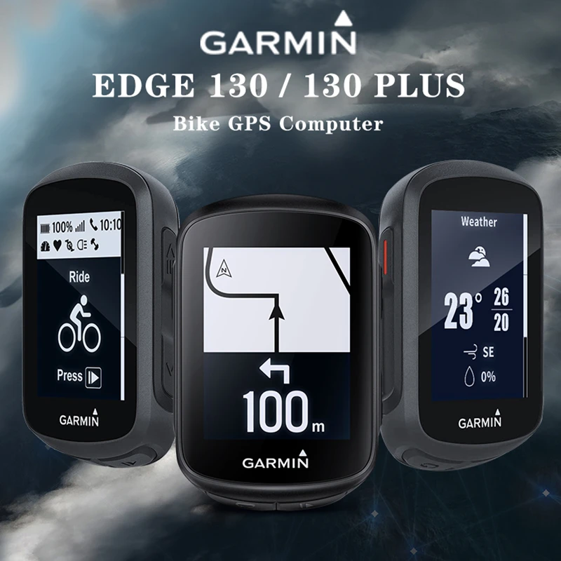 GARMIN ordenador con GPS para bicicleta EDGE 130, odómetro inalámbrico, resistente al agua, velocímetro, ANT Bluetooth|Sistemas de navegación para bicicleta| -