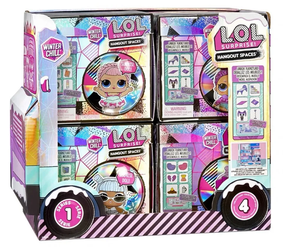 Description Picture 3 of itemDoll LOL Surprises Surprise Dolls Birthday Original Free Shipping Mini LOL Surprise Winter Doll Mystery Blind Box Cute Toy Gifts
