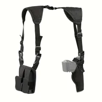 2024 New Tactical Armpit Pistol Holster Military Portable Hidden Holster Hunting Shooting Holster Shoulder Hanging Bag Holster 1