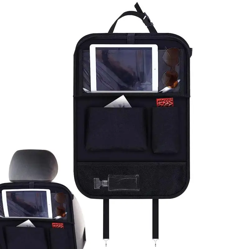 

Car Backseat Organizer Kick Mats Back Seat Protector With Table Tray Tablet Holder Multifunctional Car Back Seat Organizer