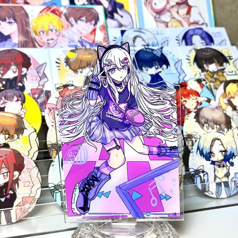 Фото Asahina Mafuyu, подарок, игрушки, фигурки, акриловая подставка, аниме модель, фигурка, украшение Kechain, аксессуары, модели Yoisaki Kanade №2
