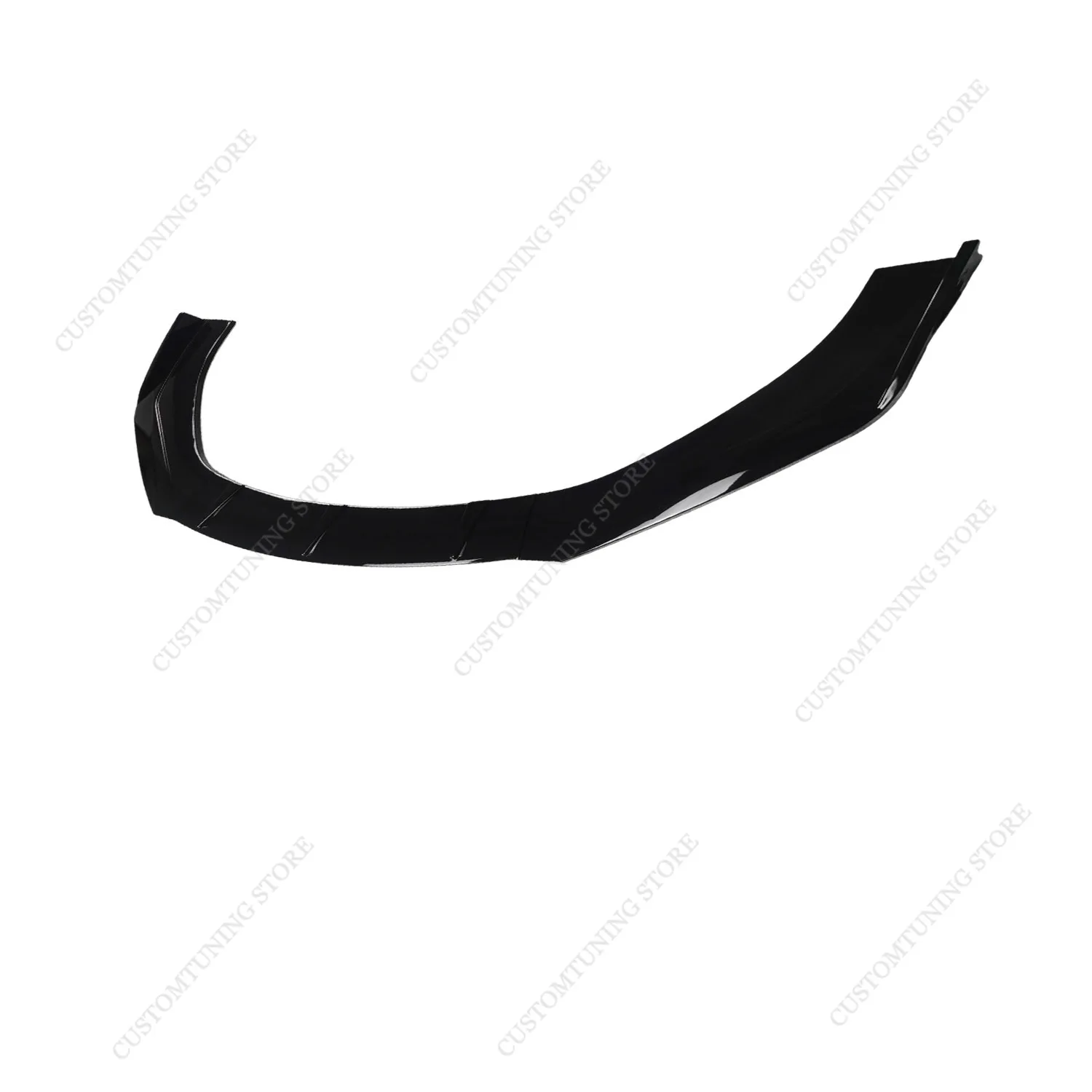 글로스 블랙 3피스 프론트 범퍼 립 스포일러 스플리터 (포드 머스탱 GT MK5 S197 2005-2009 프리 페이스리프트 바디킷 튜닝용)