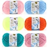 91 Color 5Strands Crochet Yarn For Knitting Milk Cotton Yarn Soft Warm Knitted Line Thread Handmade Needlework DIY Cotton Thread 6