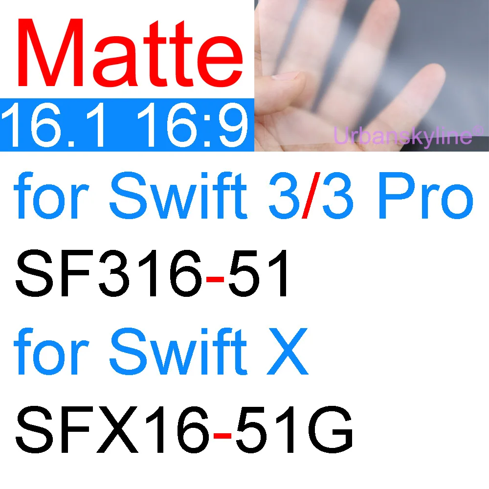 HD Clear Matte Frosted Screen Protector Film