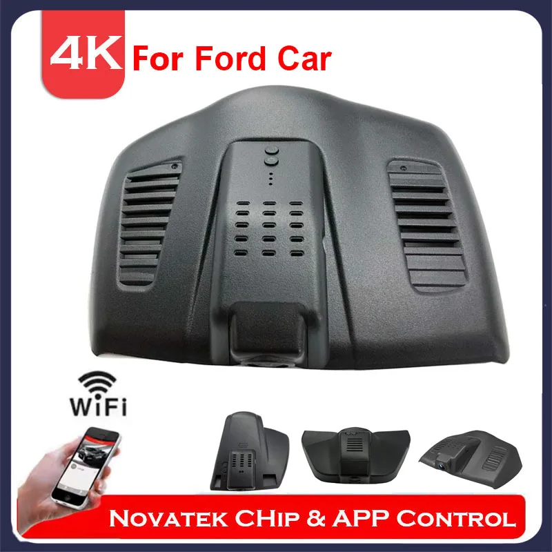 4K подключи и работай Wifi Автомобильный видеорегистратор для Ford Mondeo mk5 2015 2016 2017 2018 2019 2020 2021 левый руль управление через приложение