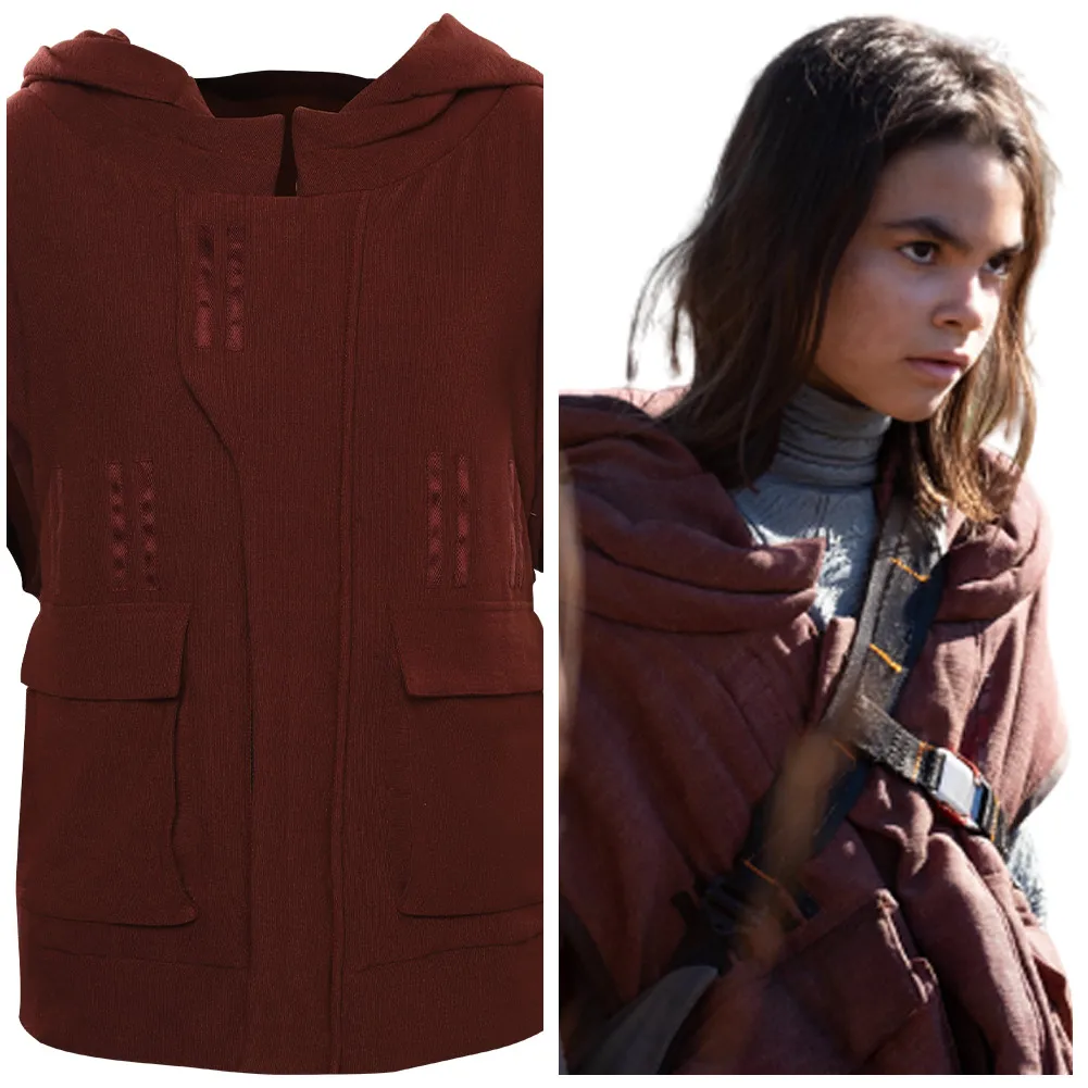 

Out of the Cretaceous Period Koa Cosplay Hooded Vest Women Costume Female Girls Top Coat Halloween Carnival Party Disguise Suit