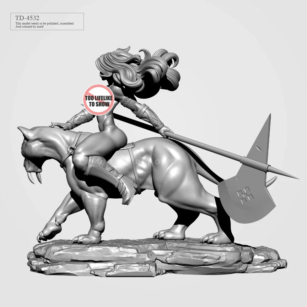 

38mm 50mm Resin model kits figure beauty colorless and self-assembled （3D Printing ） TD-4532/3D