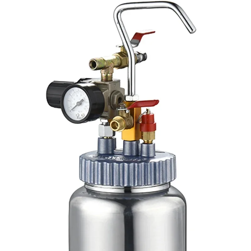 2L Separate Pressure Bucket Water-in-water Colorful Paint Spray Gun Thickened Spray Can Container Paint Pressure Bucket