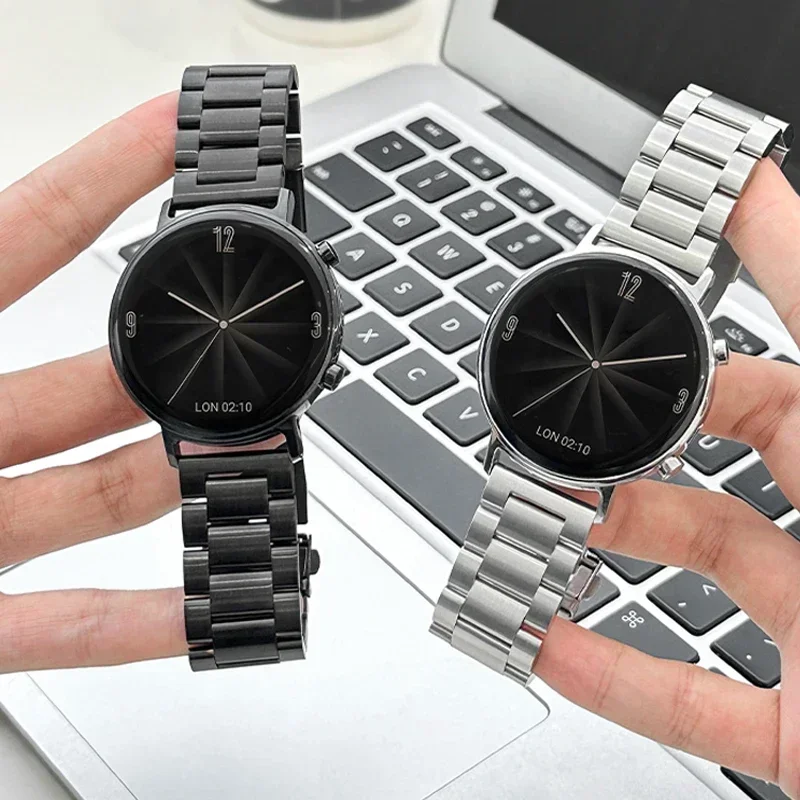 22mm Magnetic Loop Metal Watch Strap Bracelet
