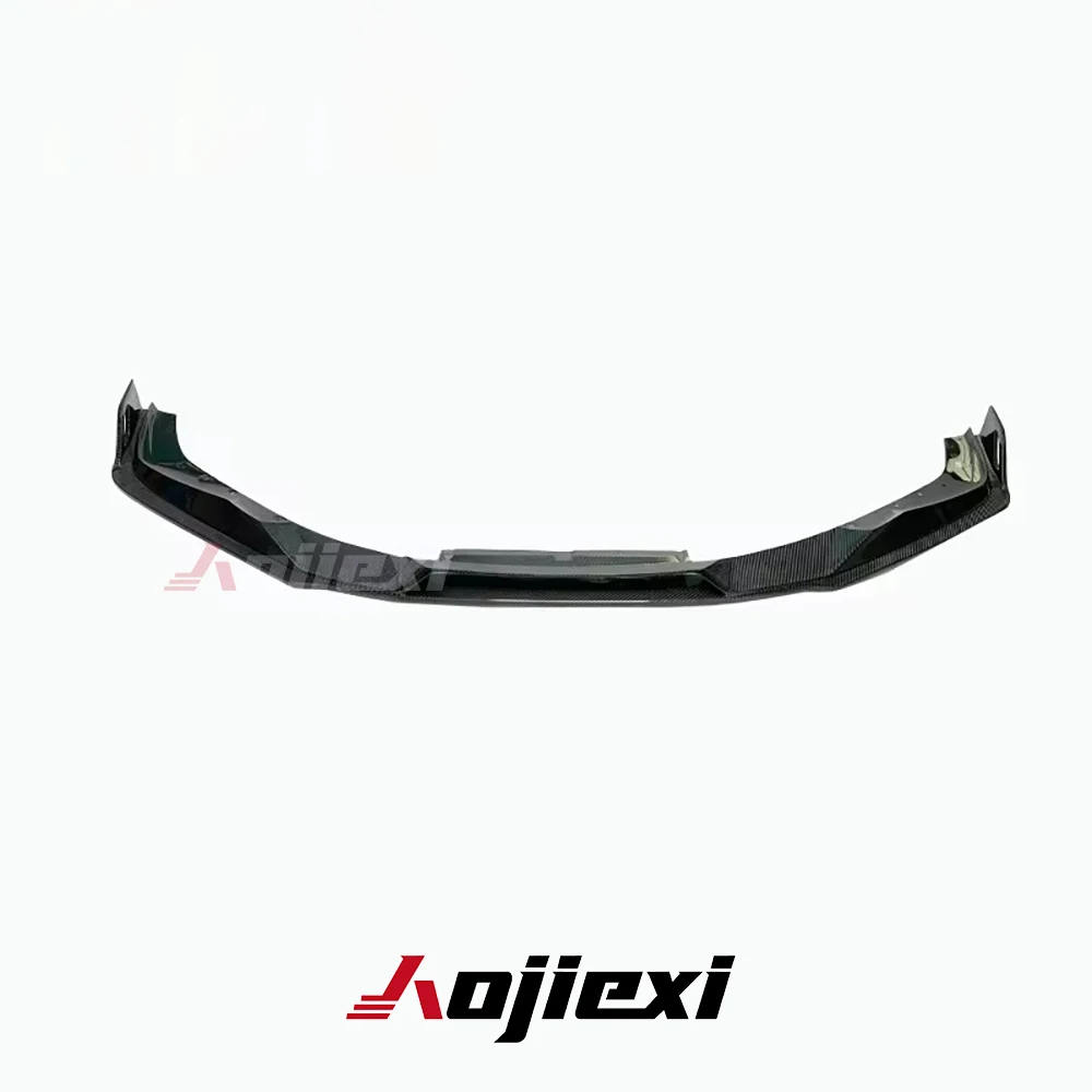 AE 스타일 드라이 카본 파이버 프론트 범퍼 립 (BMW G80 G81 G82 G83 M3 M4 쿠페 2021+ 용) 고품질 프론트 스플리터 립 바디 키트