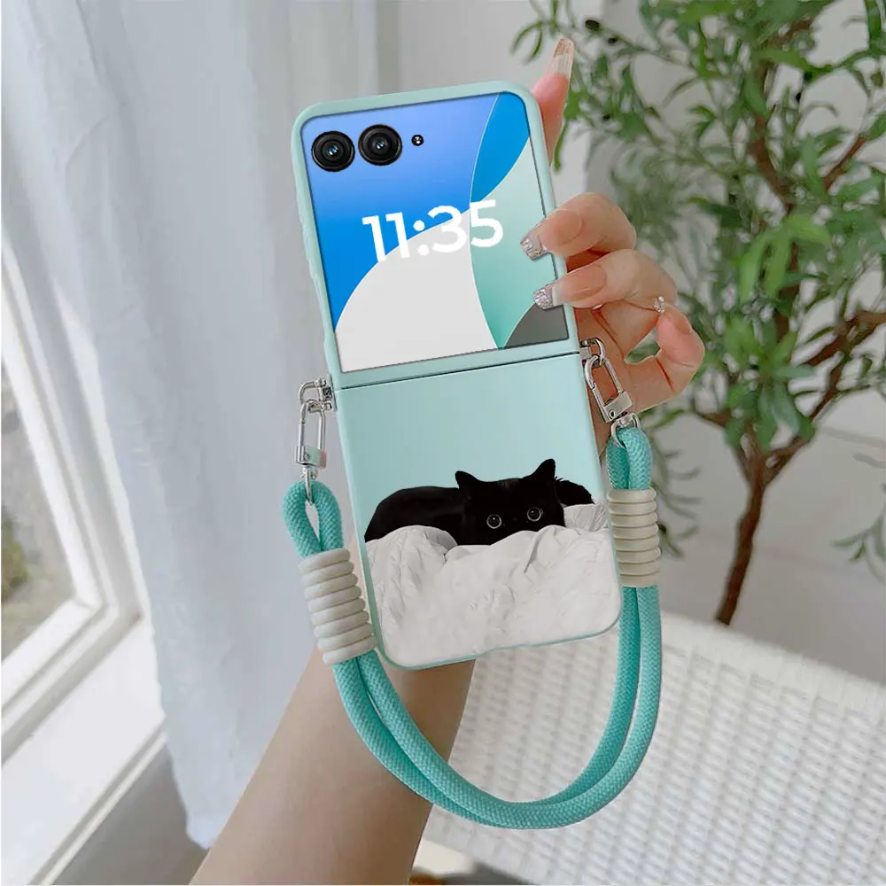Luxury Candy Soft Protective Cover with Funny Cat Design