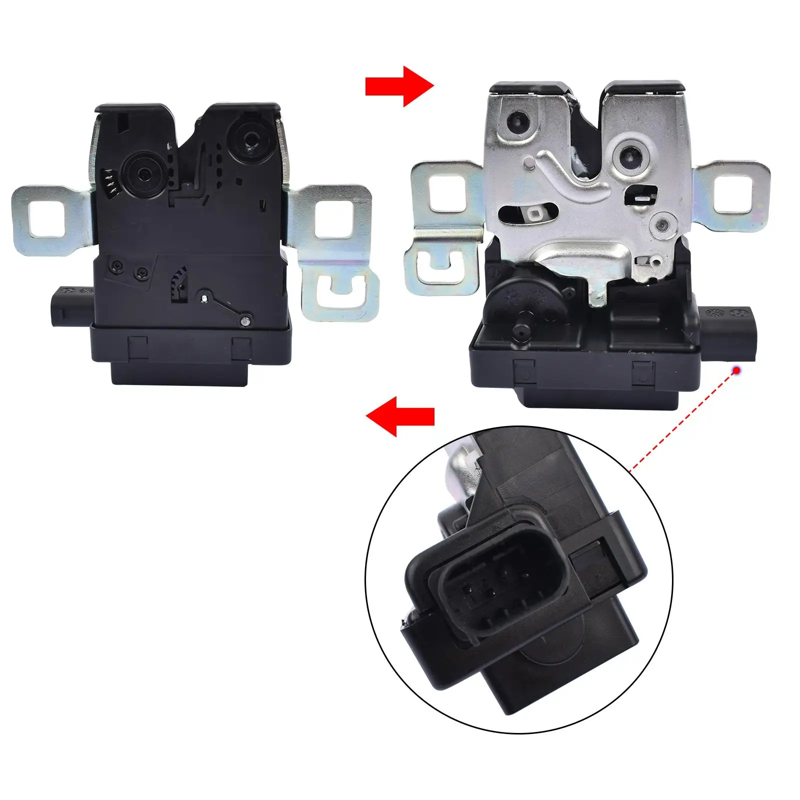 

AP03 Задняя Крышка багажника замок защелка для MINI R50 R53 R56 R59 51242331412