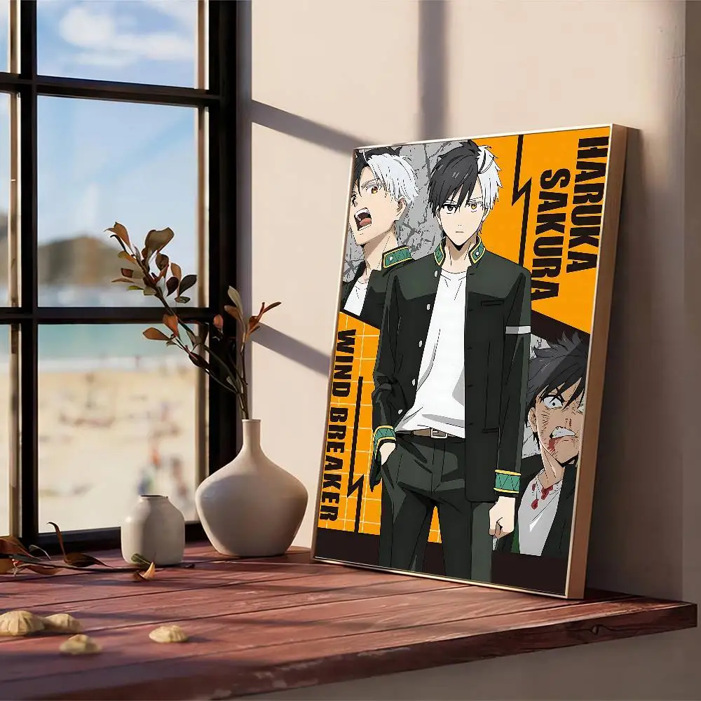 Anime Classic Movie Poster Waterproof Wall Art Sticker - Coffee House & Bar Decor