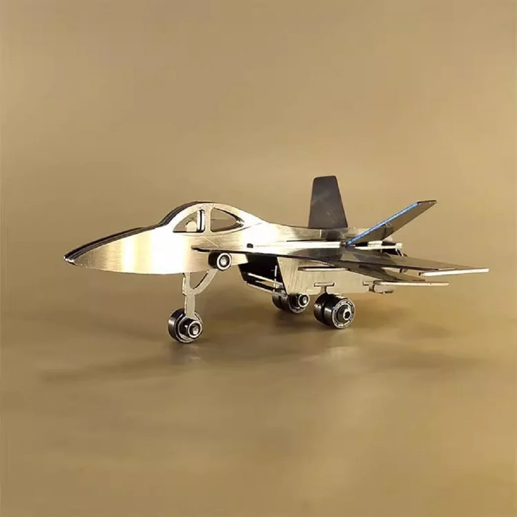

Китайская модель истребителя, готовый продукт, сборка из нержавеющей стали и сплава, маленький самолет, игрушка, украшения ручной работы