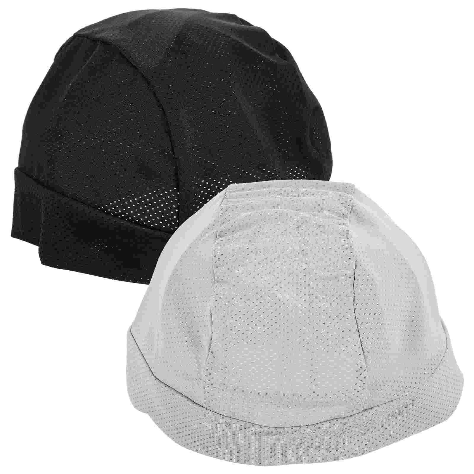 

2Pcs Cycling Liner Hat Motorcycle Inner Breathable Inner Cover Liner