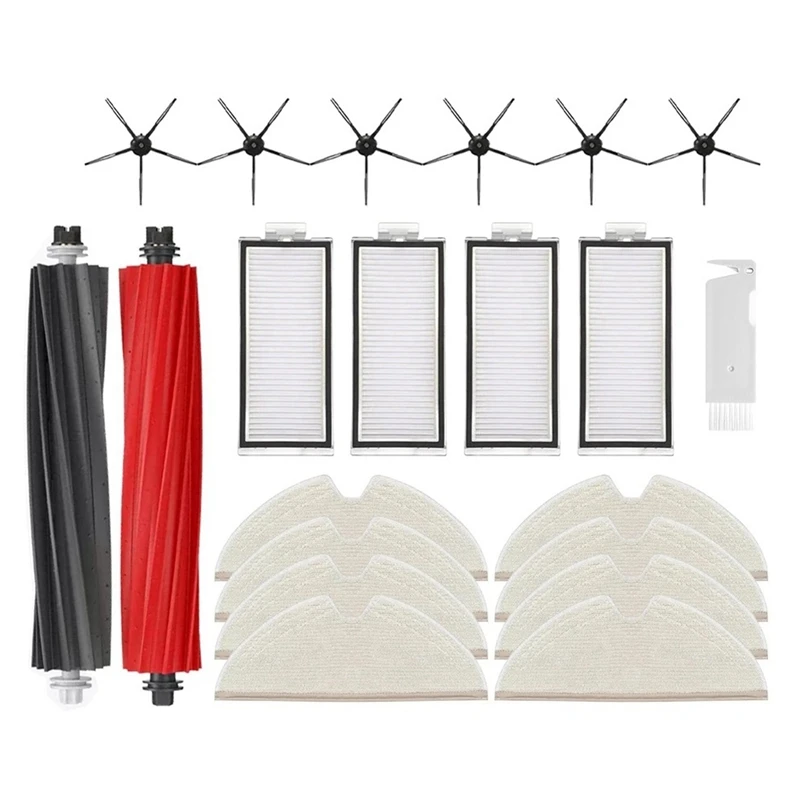 

For Roborock Q8 Max, Q8 Max+, Q5 Pro, Q5 Pro+ Robot Vacuum Cleaner Main Side Brush Hepa Filter Mop Pad Accessories