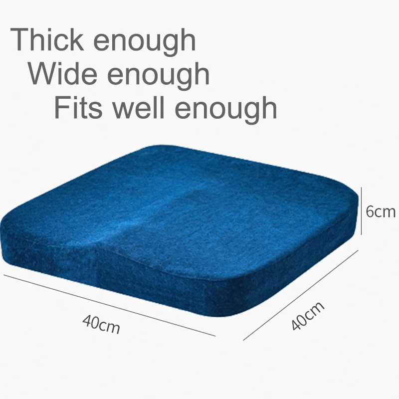 Ergonomic Memory Foam Office Cushion Anti Hemorrhoid Cushion Chair Cushion Tailbone Pillow Car Office Seat Cushion 6