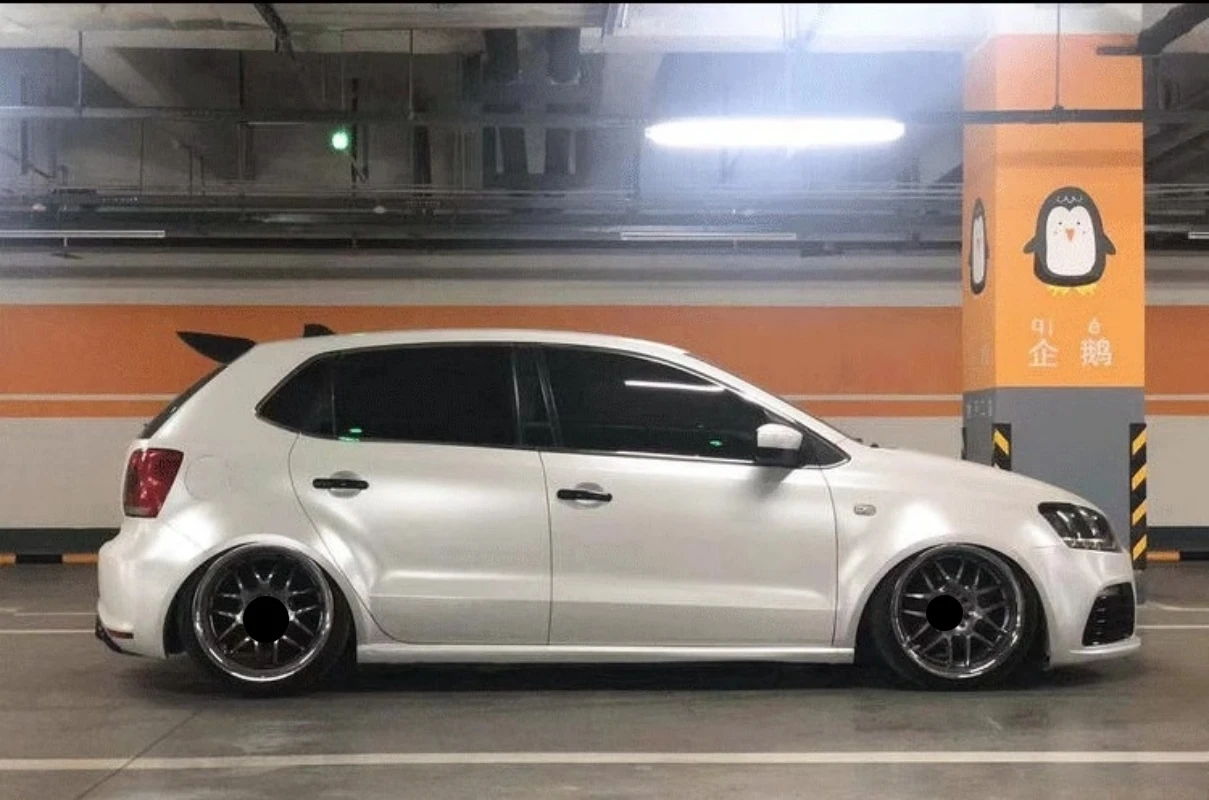 Body kit Front Rear bumper grill mask for Volkswagen vw POLO 2011