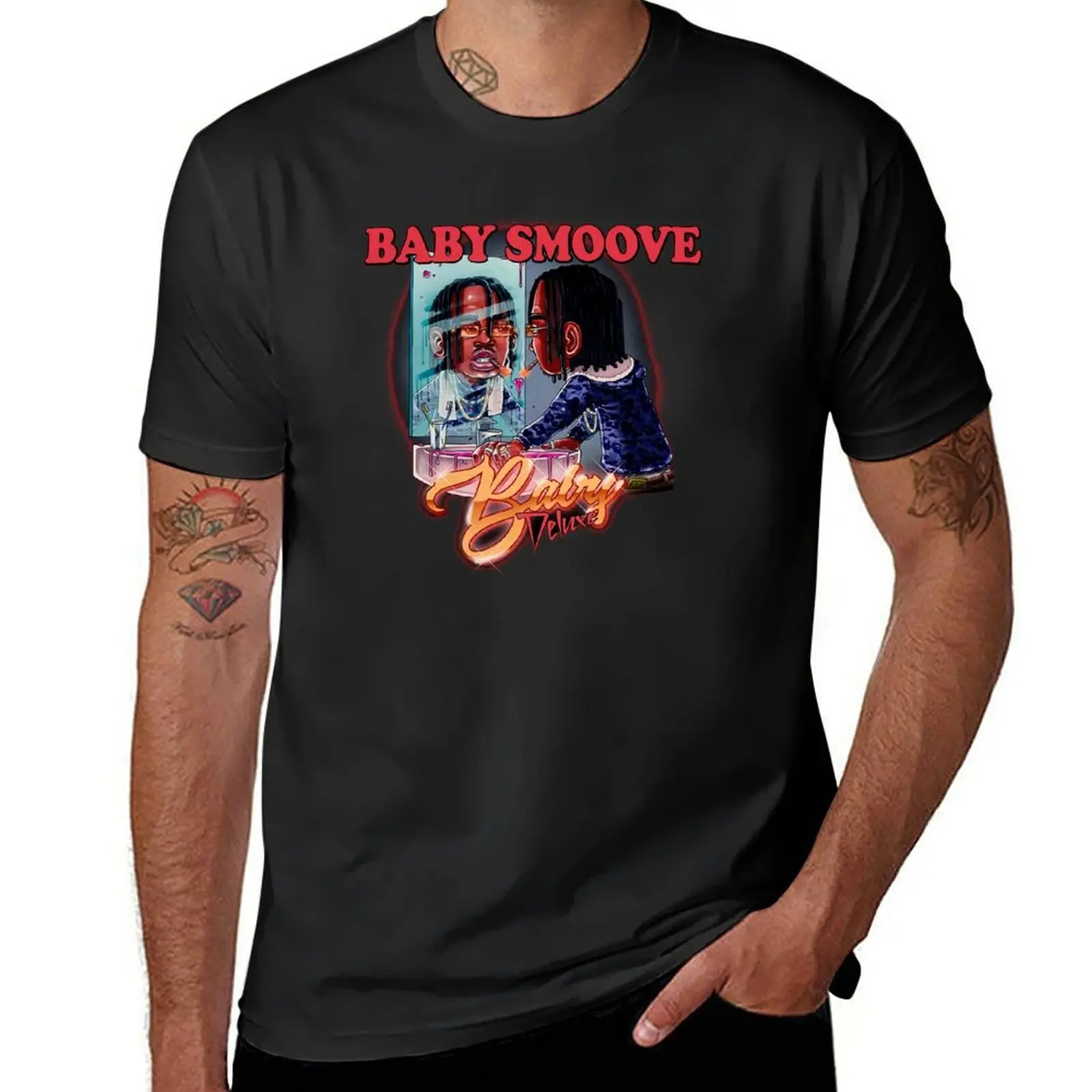 

New Baby smoove m-erch The Cause i can Drop Back T-Shirt boys animal print shirt new edition t shirt mens graphic t-shirts