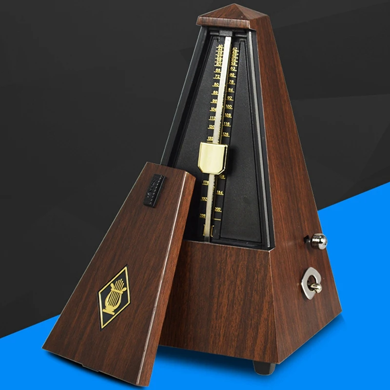 B48B-Mechanical Metronome Retro Music Timer Musical Instrument Universal Precision Rhythm For Guitar Guzheng Drums