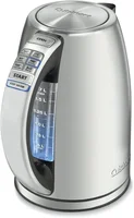 1.7-Liter Stainless Steel Cordless Electric Kettle with 6 Preset Temperatures (White), CPK-17 2