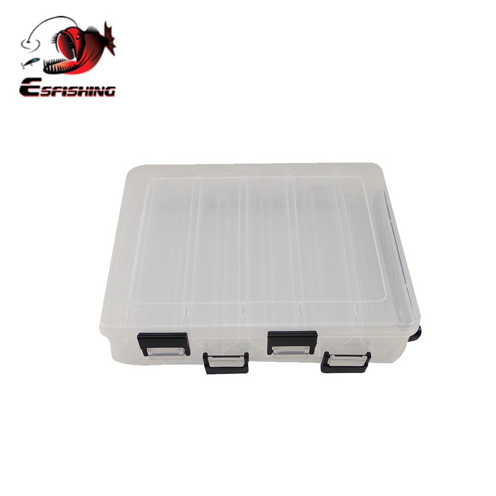 Esfishing Mini Fishing Tackle Boxes Hook Storage Case Compartments