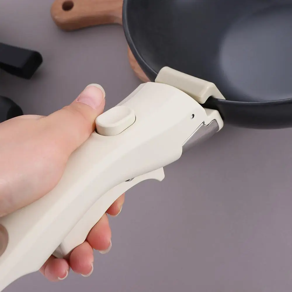 Cookware Anti-Scalding Removable Pot Handle Universal Portable Detachable Frying Pan Handle Ergonomic Pot Replacement Clip Dish detachable pot handle pot clip