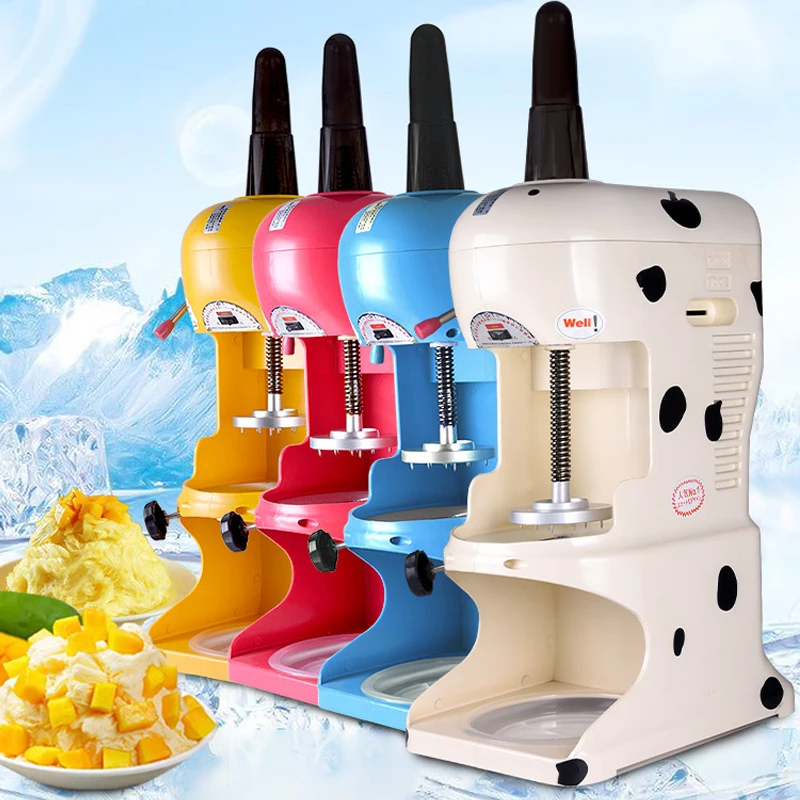 

Electric Snow Cone Machine Ice Shaver Crusher Granizing Blender Mixer Chopper Cool Colder Commercial Electric Snow Slush Maker