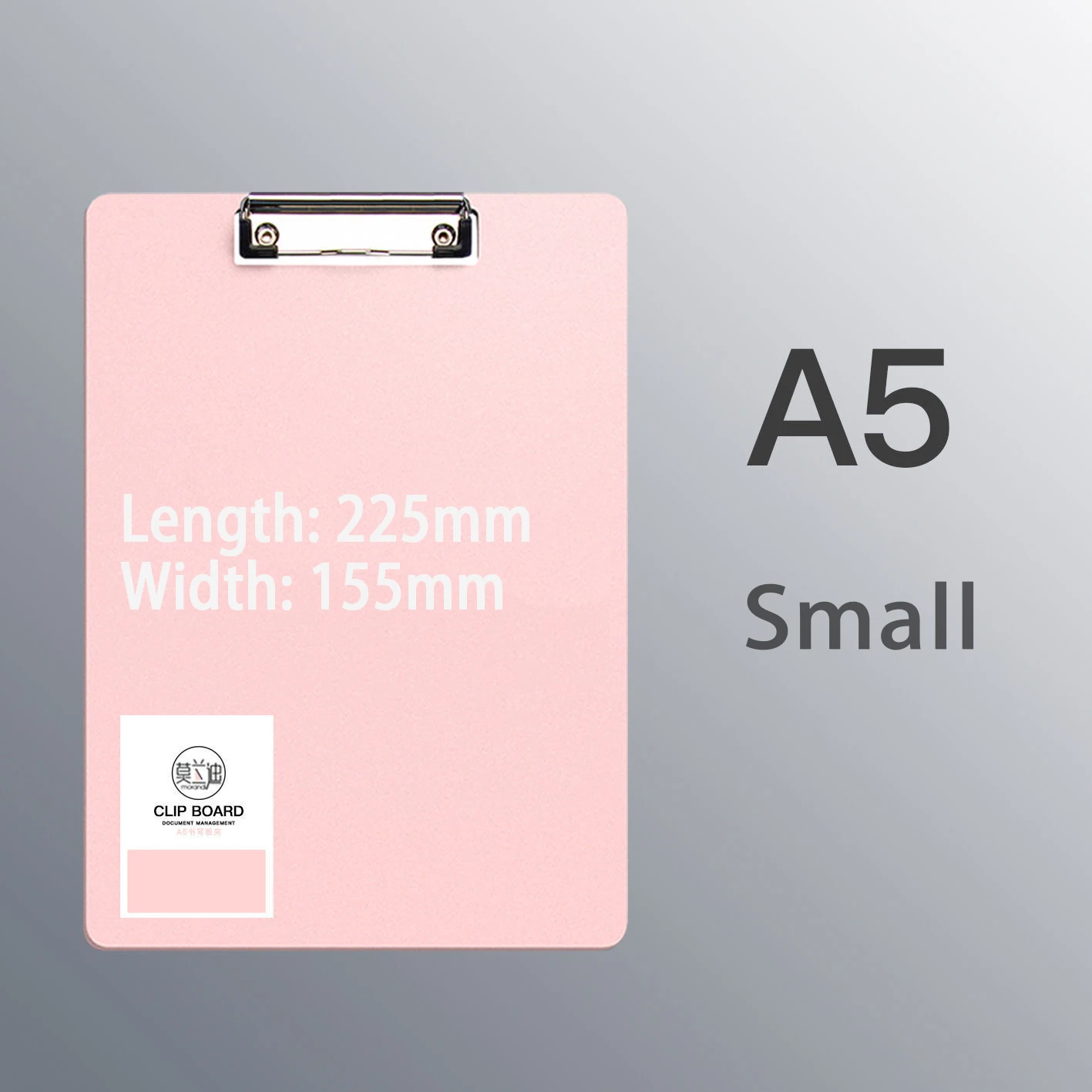 Presse-Papiers Pliable A4 APLI - Plastique ABS Blanc, Avec Élastique Et Porte-Stylo - Portable, Pour Bureau, Voyage