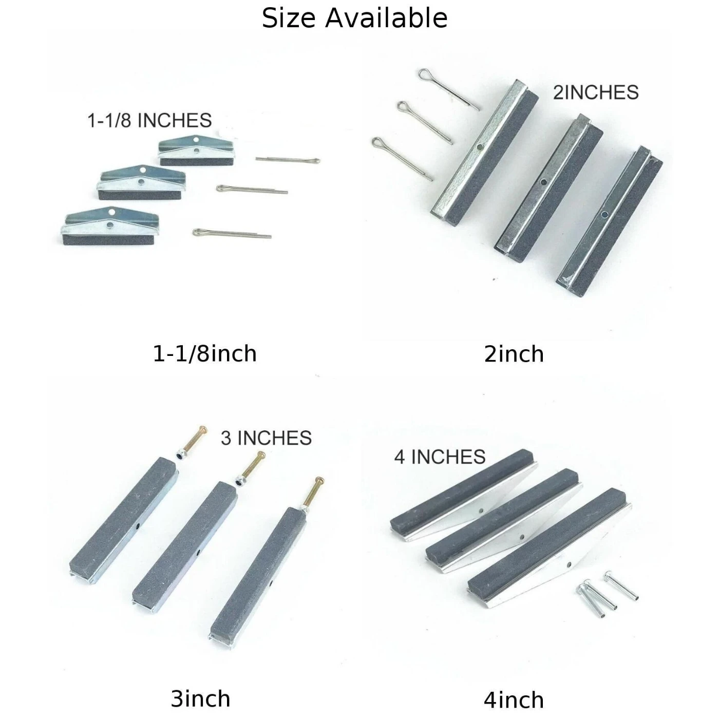 3pcs Engine Cylinder Hone Replacement Stones Adjustable Brake Piston