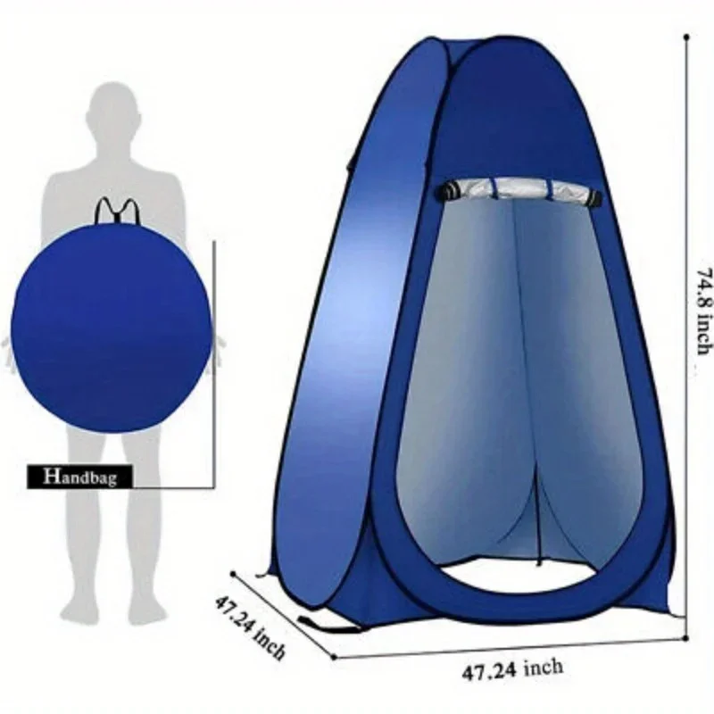 Pop Up Privacy Shower Tent Portable Outdoor Shower Tent Camp Toilet Rain Shelter