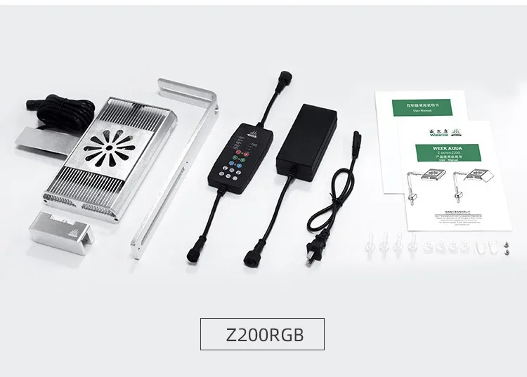 ライト・照明器具 WEEK AQUA Z200Pro WEEK AQUA Z200 Series 70W Aquarium Light RGB Full Spectrum