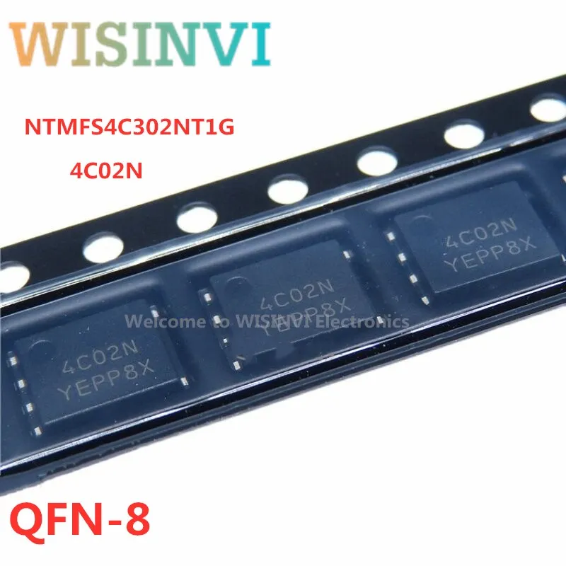 Marcação 4c02n Dfn8 30v 230a Mos 10 Pcs Ntmfs4c302nt1g Ntmfs4c302 4c302