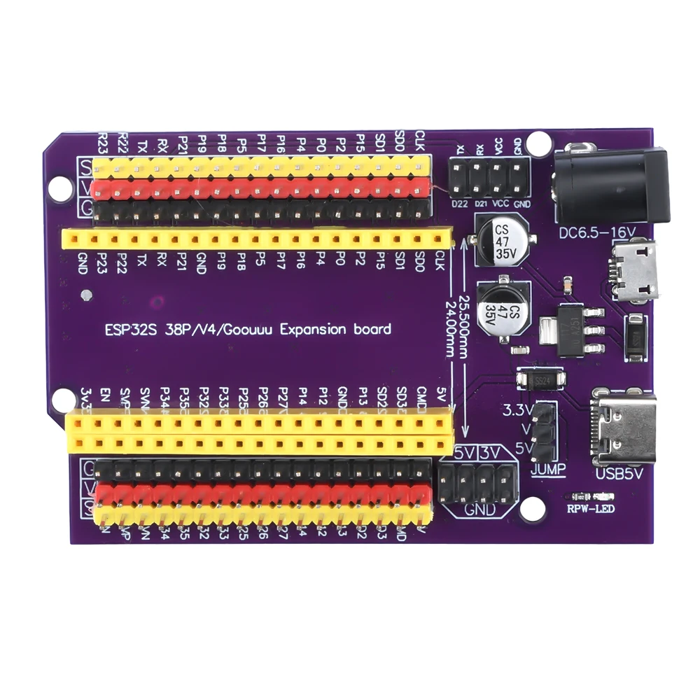 รูปสินค้า บอร์ดพัฒนา ESP32 อเนกประสงค์ 38PIN