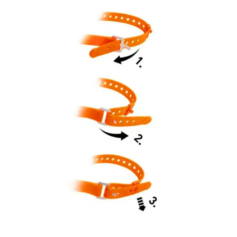 Rubber Tension Strap High Strength Cargo Belt Sport Water Bottle Compact Ties For Flashlight Luggage Air Pump Self Defense Stick rubber tension strap
