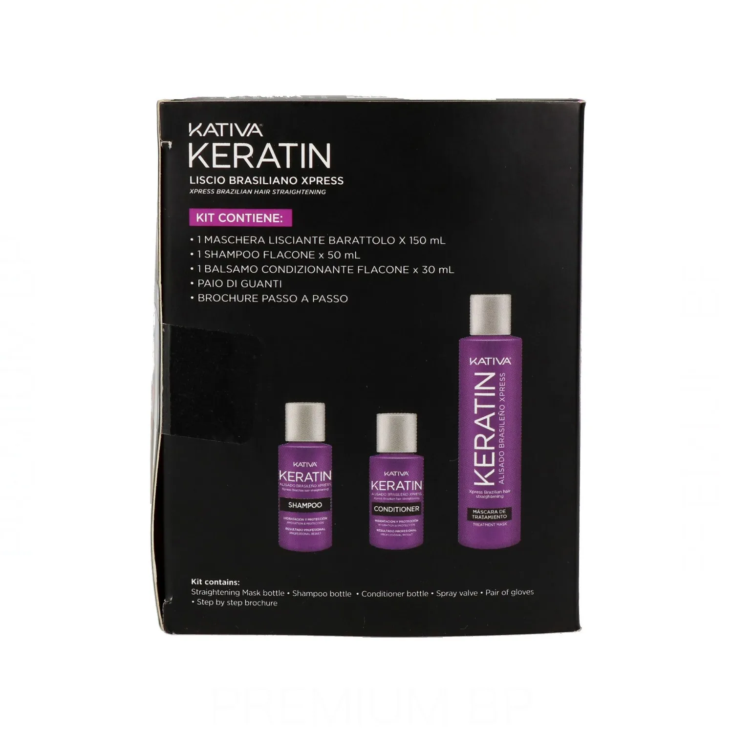 Kativa keratin alisado brasileño express kit 150 ml, tratamiento de alisado  profesional, libre de formol, que alisa el cabello de forma rápida y  práctica durante 12 semanas.|Hair \u0026 Scalp Treatments| - AliExpress