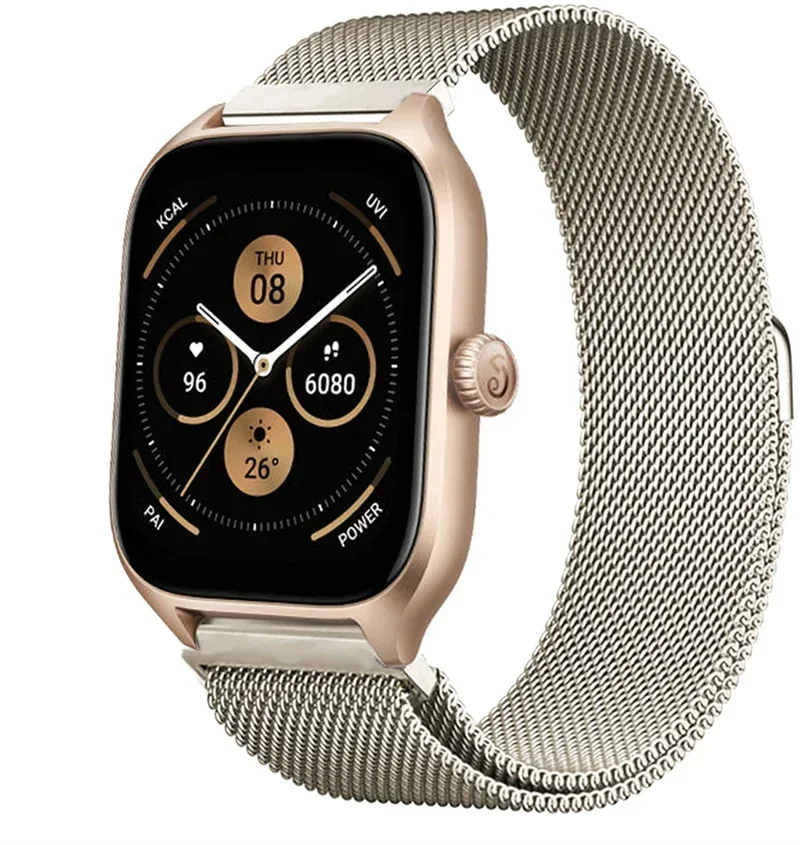 Elegant Milanese Loop Metal Bracelet - 20mm/22mm Strap