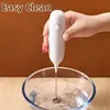 Electric Wireless Coffee Frother, Mini Quick Milk Frother,  Household Small Egg Beater,Handheld Electric Mixer,Battery No.5 3