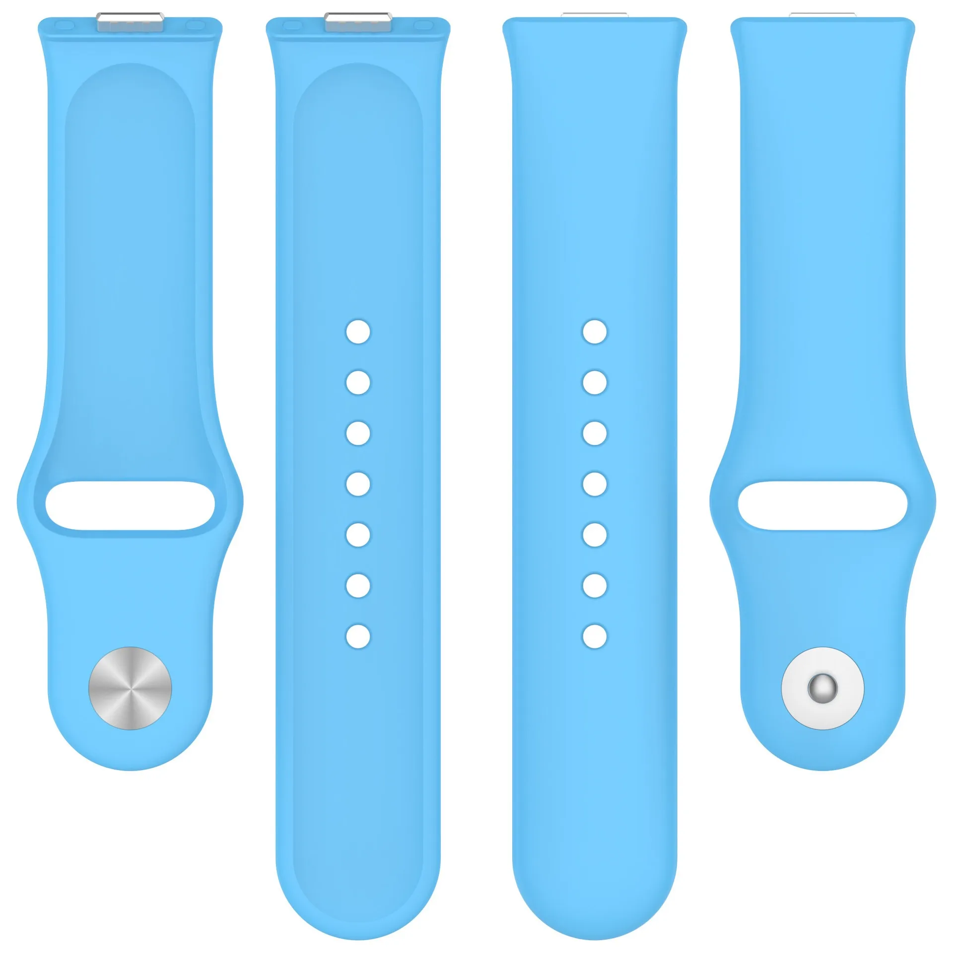 Breathable Silicone Sports Strap - Replacement Wristband Accessory