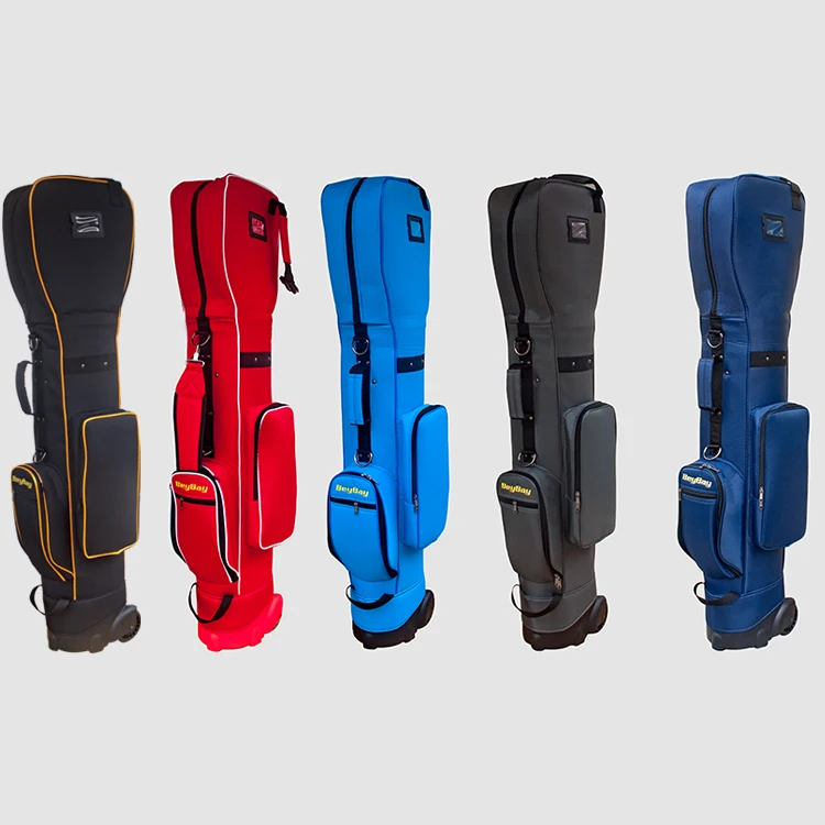 2023 New Backpushable Multi purpose Air Bag Golf Bag Men's and Women's