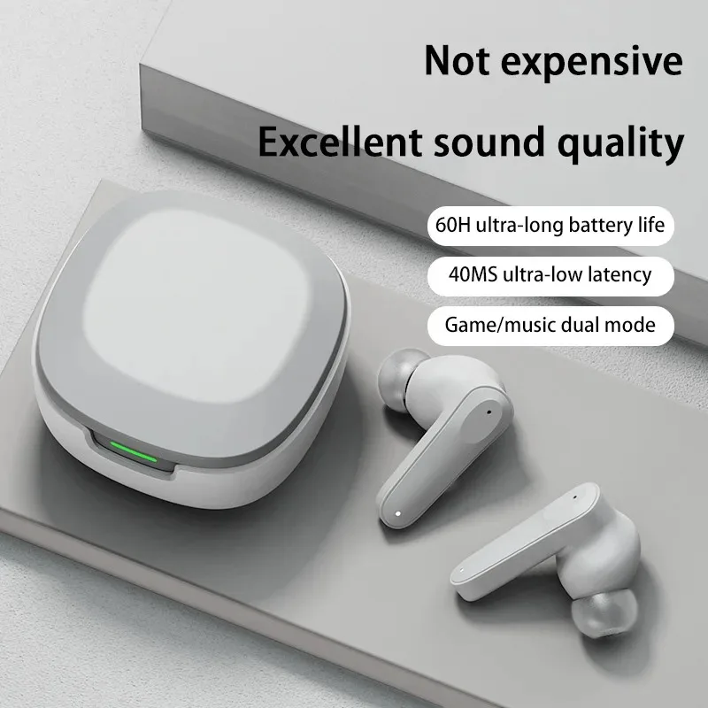 Wireless New A98 In Ear Bluetooth Earphones 5.4 Version HD Call Touch Sports Games High Volume Noise Reduction 2
