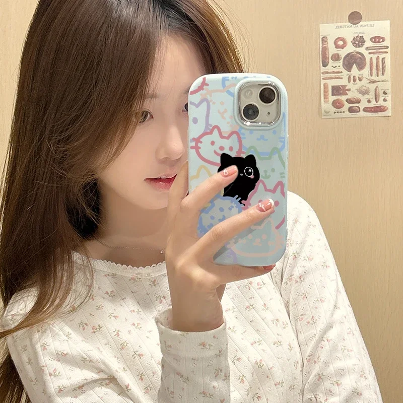 Adorable Animal Cat Design Phone Case