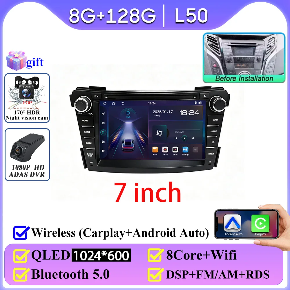 8G-128G DVR WiFi