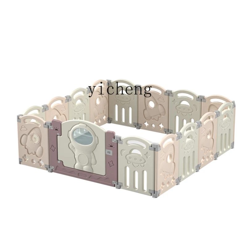Tqh Baby Fence Ground Baby Crawling Mat Fence Indoor Children's Game Toddler Protective Grating Household Safety