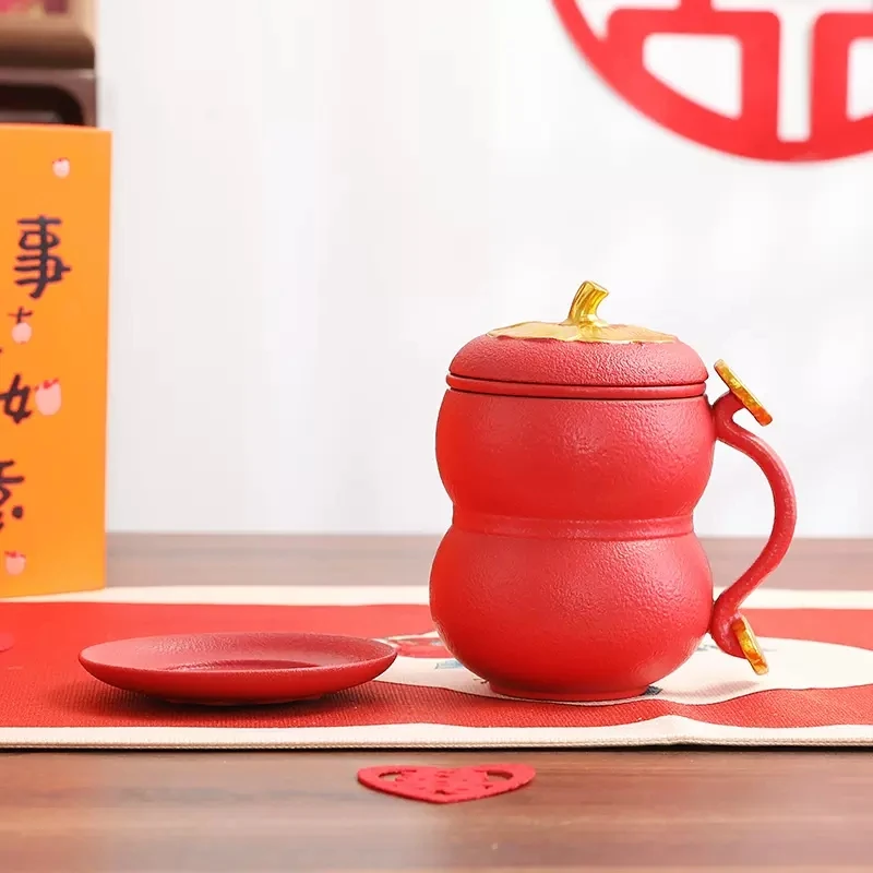 Red Office Cup Gift Gift Box for New lyweds and Friends